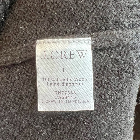 Men’s J.Crew Crewneck Wool Sweater - Picture 4 of 4